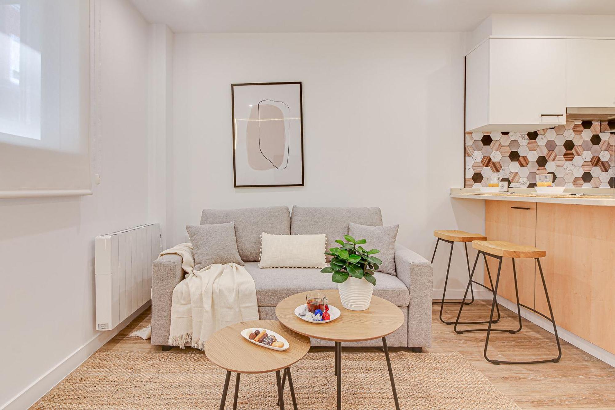 Diseno A Coruna Con Garaje Gratis By Theblueapartments Com Exterior foto